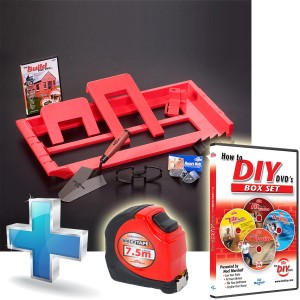 The New Bricky® Adjustable Builders Tool PLUS Brick Tape & DIY DVD's