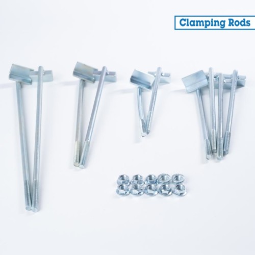 Clamping rods